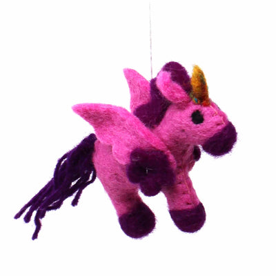 Unicorns Felt Nursery Mobile