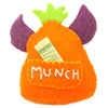 Orange Monster Felt Tooth Fairy Pillow