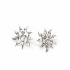 Alpaca Silver Sunburst Stud Earrings