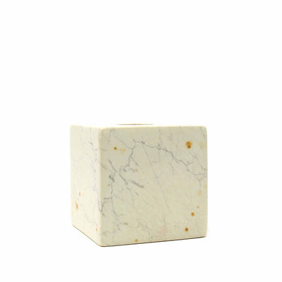 Soapstone Cube Candle Holder