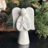 Soapstone Angel Holding Star Sculpture