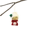 Christmas Mrs. Claus Felt Ornament