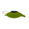 Tea Pot & Tea Cup Ornament Set, Avocado Green