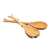 Olive Wood Serving Set, Rustic Twig