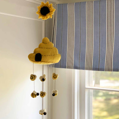 Beehive Felt Nursery Mobile