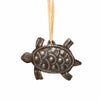 Turtle Nautical Haitian Metal Drum Christmas Ornament