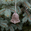 Holiday Bell Haitian Metal Drum Christmas Ornament (3" x 2")