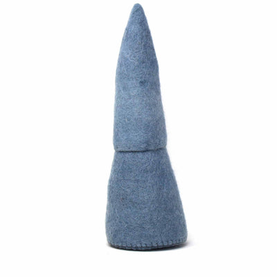 Handcrafted Felt Winter Blue Elfie Gnome Décor