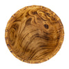 Nested Round Scalloped Jacaranda Wood Bowls, Set of 3