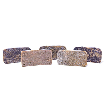 4-Pack - Soapstone Rectangle Incense Holder