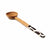 Olive Wood Appetizer Spoon with Bone Handle