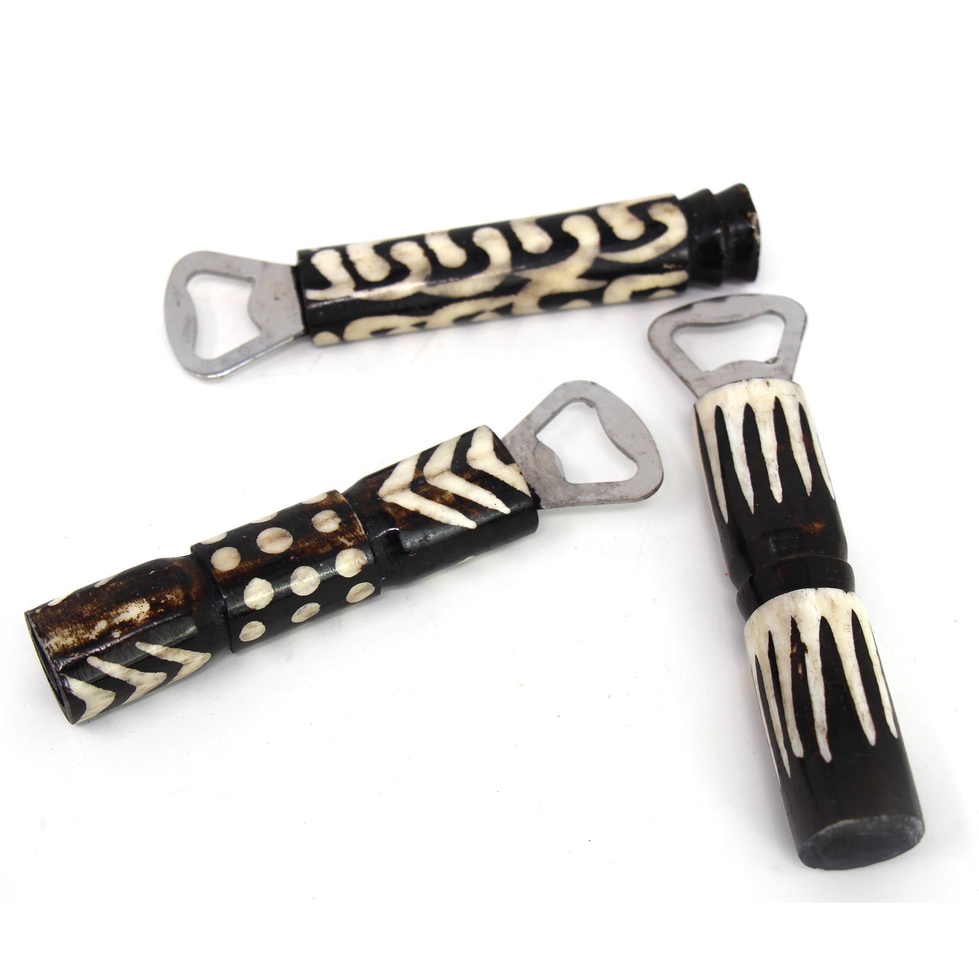 Batik Bone Bottle Opener - MIXED DESIGNS