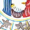 Tabletop Nativity Encased in Stars, Haitian Metal Drum Art