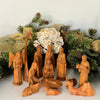 Hand-carved Wood Nativity Set from Kenya