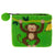 Handcrafted Monkey Felt Coin Zipper Pouch