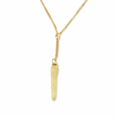 Cone Pendant Goldtone Neckace - Pack of 3