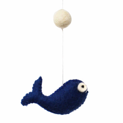 Nautical Sea Whale Felt Nursery Mobile