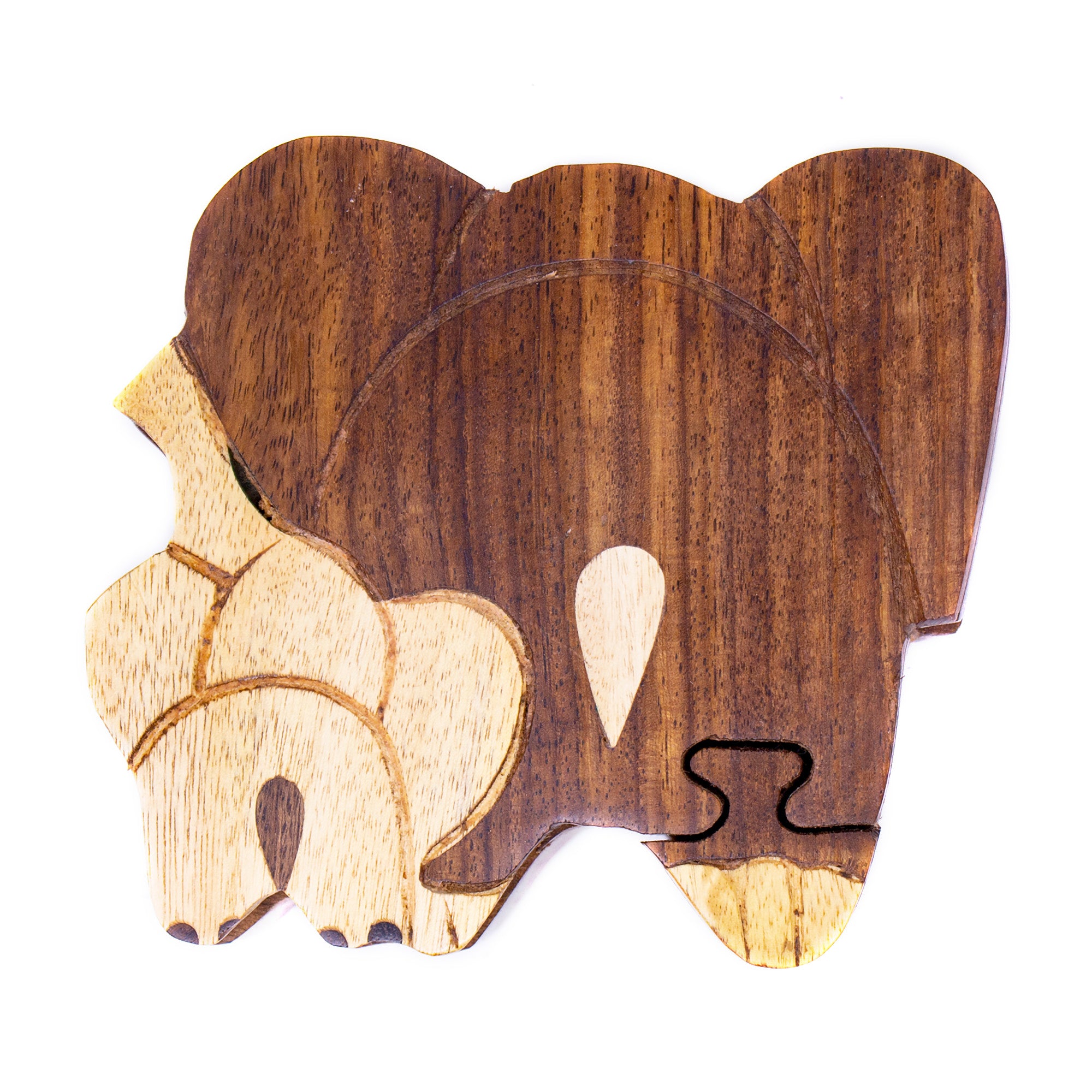 Brain Tree Soapstone Carving Kit-elephant