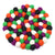 Multicolor Coasters 4pk - Halloween