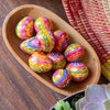 10-Pack - Colorful Soapstone Eggs