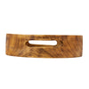 Nested Jacaranda Wood Trays with Handle, Set of 2