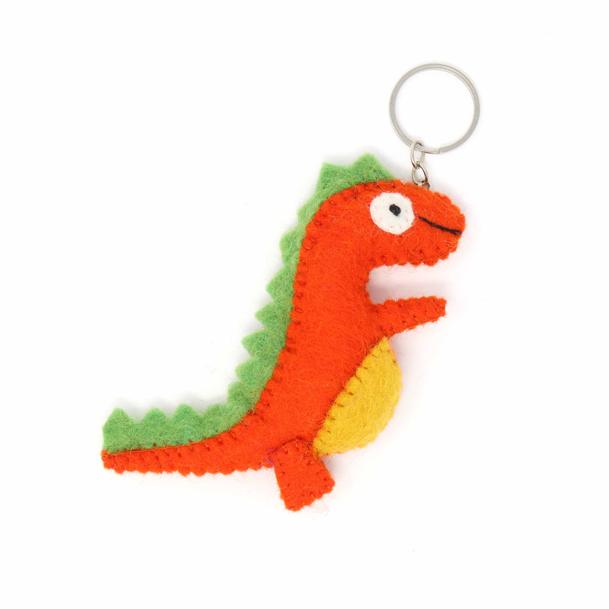 Felt Key Chain, T-Rex