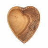 Petite Olive Wood Heart Bowls - Pack of 2