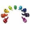 5-Pack - Kisii Soapstone Elephants - Mini - Assorted Colors