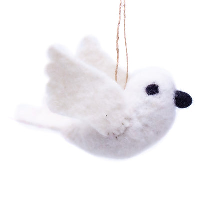 Dove Handmade Felt Ornament