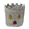 Handcrafted Felt Castle, 11"