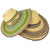 Handwoven Grass Hats from Ghana - ASSORTED Colors