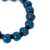 Haiti Clay Bead Bracelet, Deep Blue - PACK OF 3