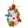 Wild Woolies Felt Birdhouse - Hummingbird