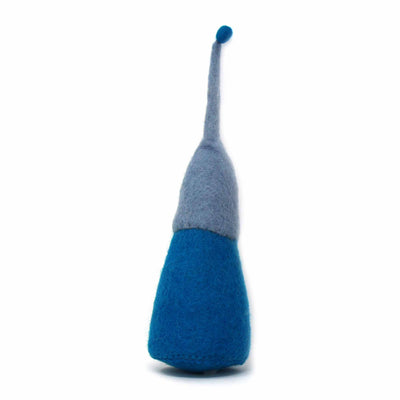 Handcrafted Felt Winter Blue Merry Gnome Décor