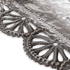 Curved Flowering Haitian Steel Drum Decorative Tray