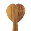 Olive Wood Heart Scoop Spoon, 6-7 inch