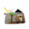 Owl Felt Zipper Pouch