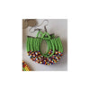 PACK OF 5 -Maasai Bead Basket Dangle Earrings