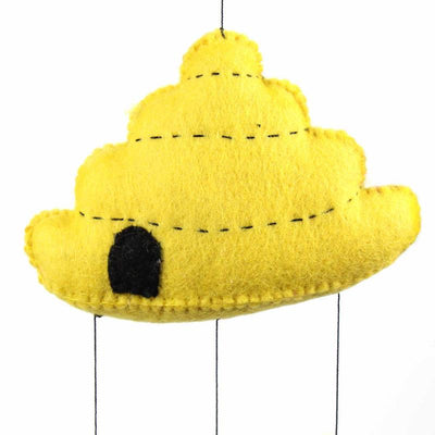 Beehive Felt Nursery Mobile