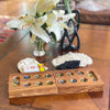 Handmade Mancala Cribbage Combo Game