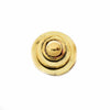 Domed Adjustable Brass Ring - Pack of 3