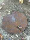 Fruit on Vine Haitian Metal Drum Votive