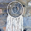 Macrame Dreamcatcher - Crystal Heart