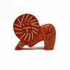 Single Soapstone Lions 3-inch