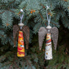 Paper Mache and Metal Angel Ornament from Haiti - MULTICOLOR