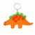 Dinosaur Stegosaurus Felt Key Chain