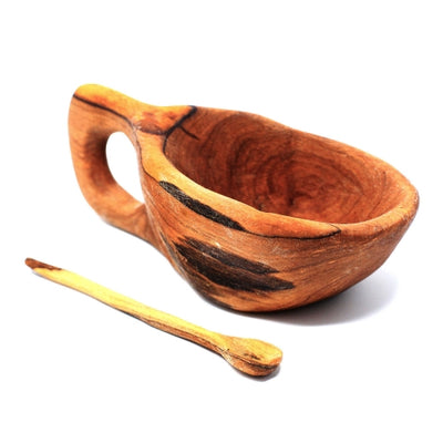 Reclaimed Olive Wood Salt or Herb Pinch Pot