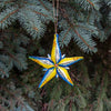 Bright Star Haitian Metal Drum Christmas Ornament