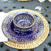 Encantada Handmade Pottery 5.5-inch, Set of 2 Bowls, Blue