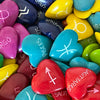 Savings on Starter Kit: Soapstone Zodiac Hearts 120 pieces + Display Bowl.  Includes all 12 Zodiacs